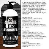 Jizz Unscented Water-Based Lube - 34oz